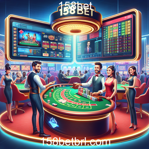 Experimente a Emoção dos Jogos Ao Vivo na 158bet